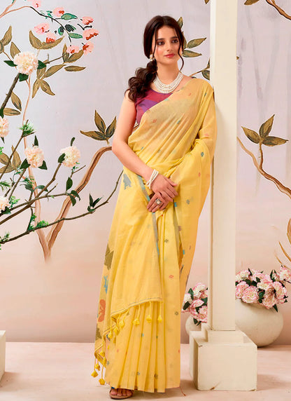 Pure Mul Cotton Saree- New Arrival