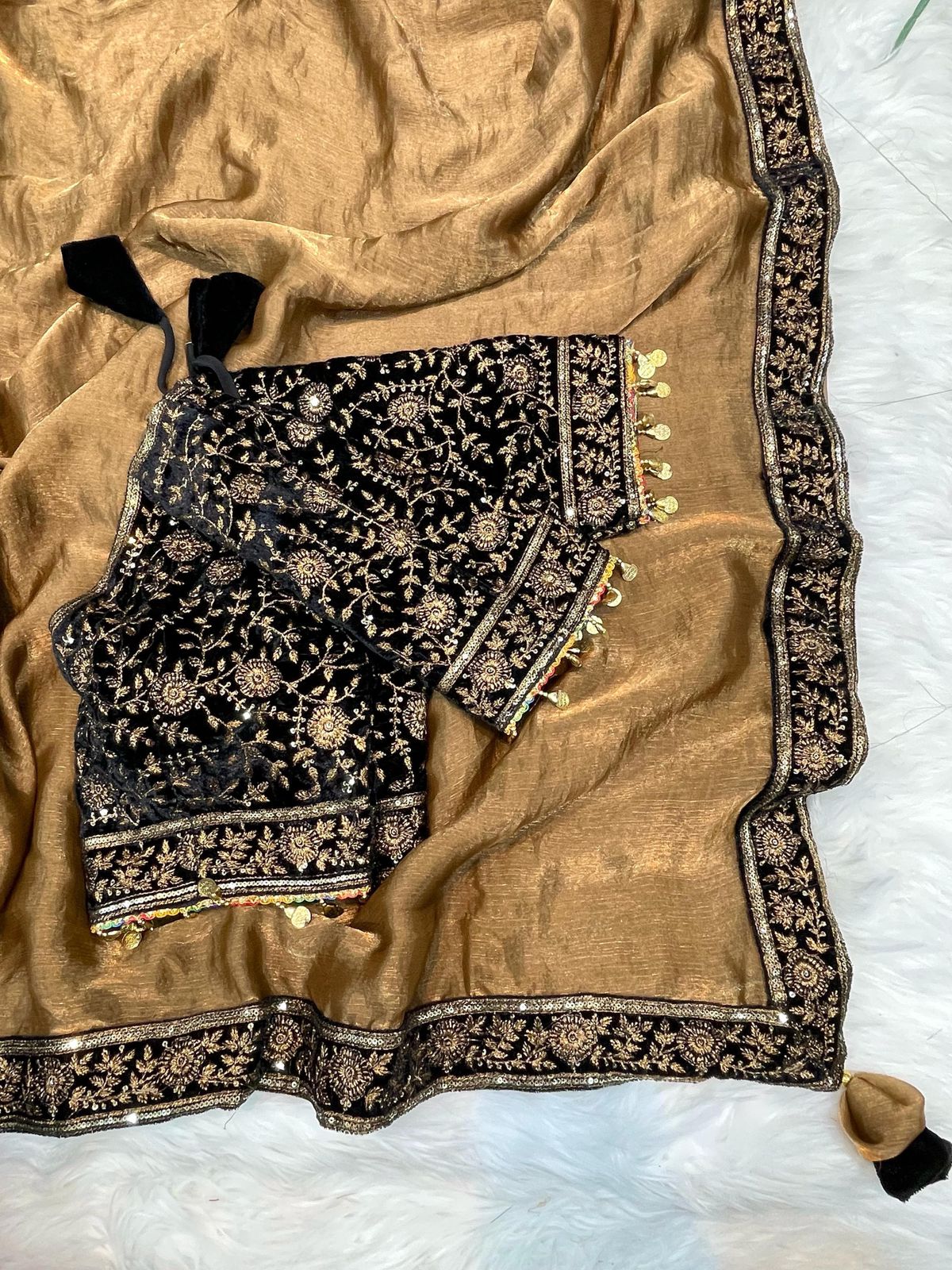 Stylish Jimmy Choo Saree for Elegant and Trendy Looks