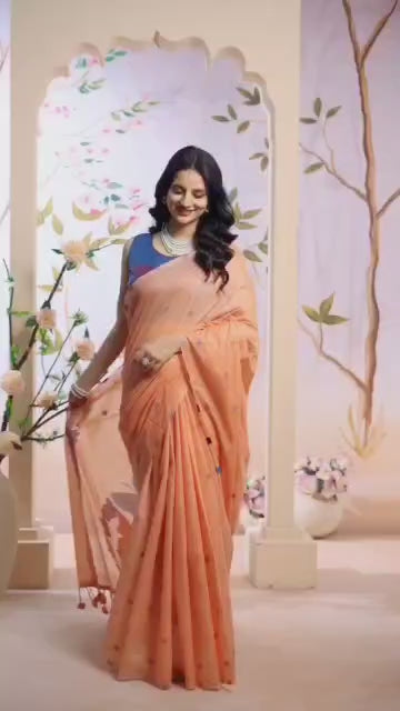 Pure Mul Cotton Saree- New Arrival